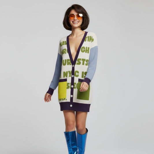 UNION SQUARE Long Cardigan Dress BYMANYC ® New York - My Men's Shop