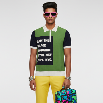 UPTOWN DOWNTOWN Cashmere Polo BYMANYC ® New York - My Men's Shop