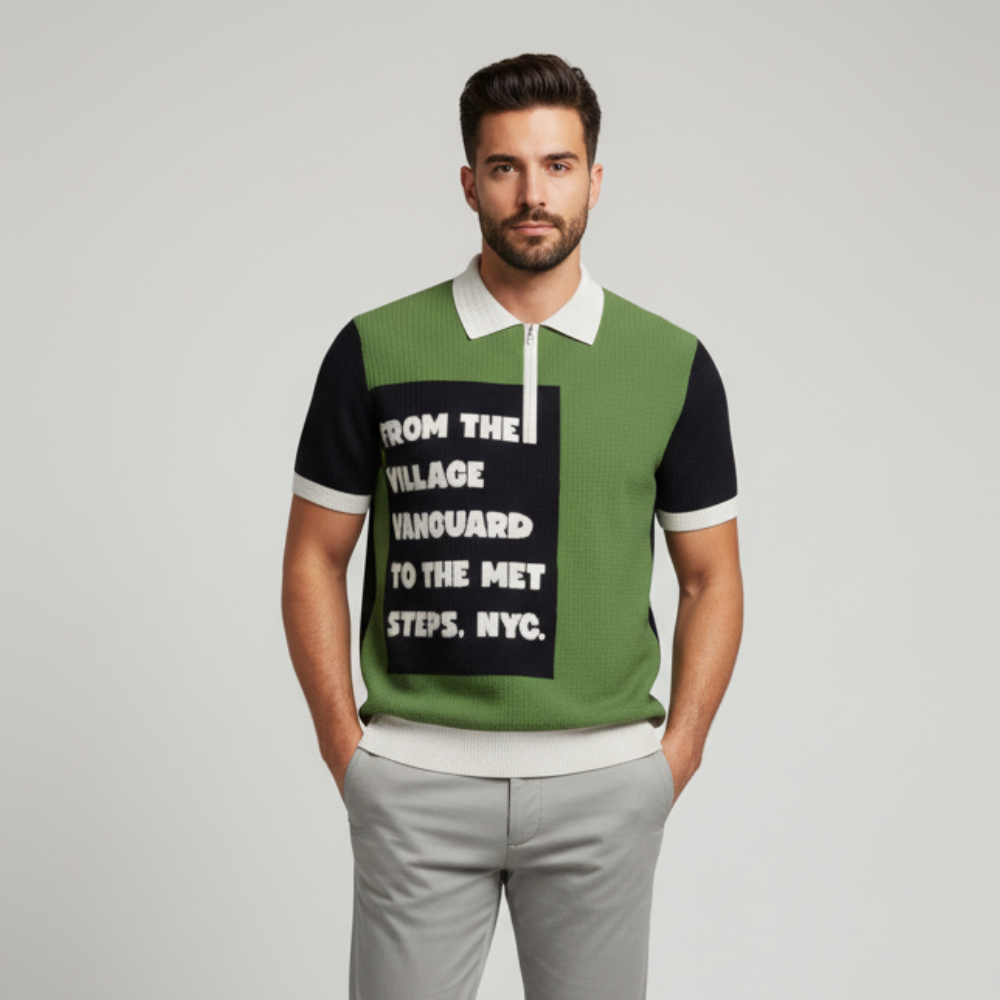 UPTOWN DOWNTOWN Cashmere Polo BYMANYC ® New York - My Men's Shop