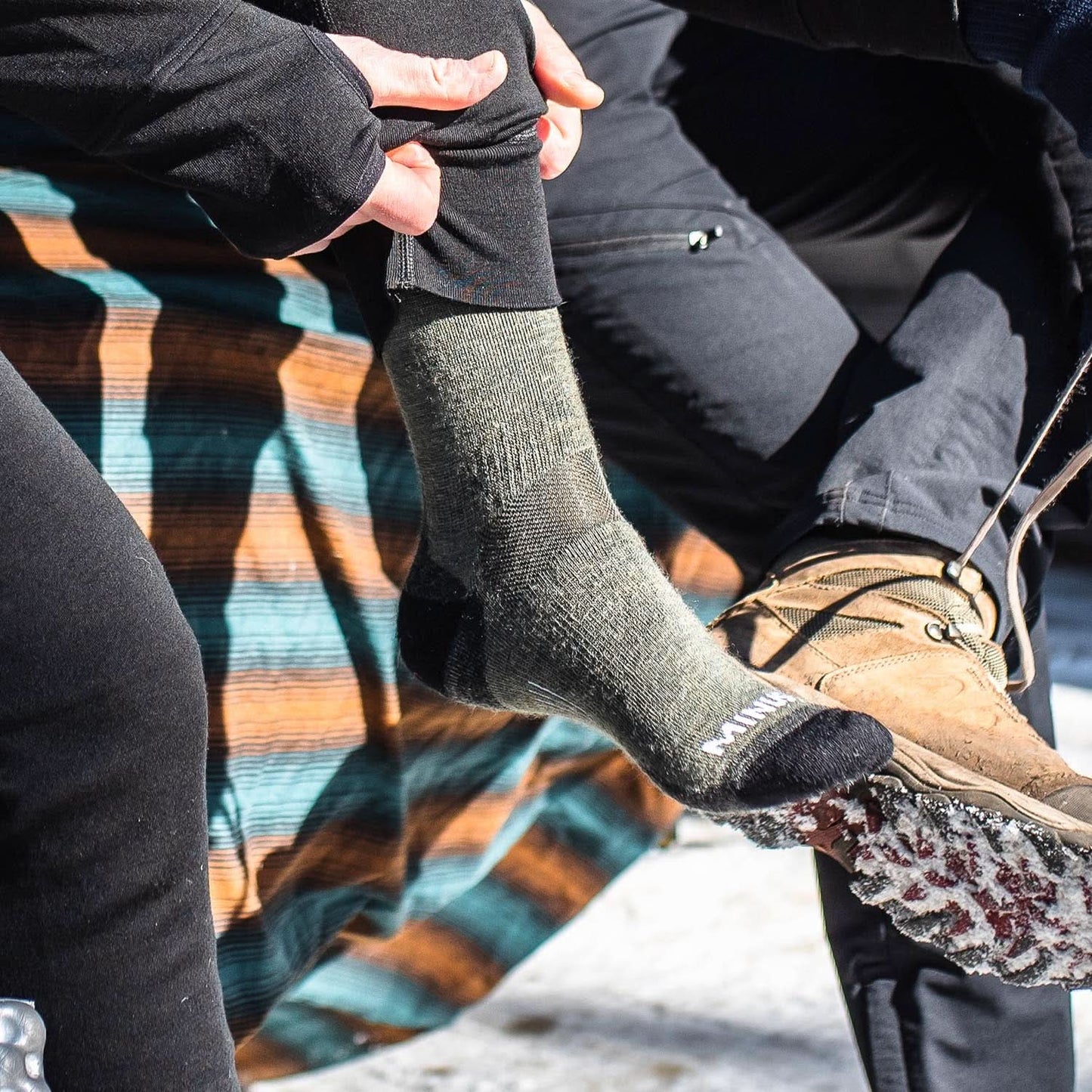 Lightweight - Crew Wool Socks Mountain Heritage - My Men's Shop