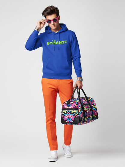 Sudadera orgánica unisex LOVE HARLEM – BYMANYC ® New York | Ropa urbana ética