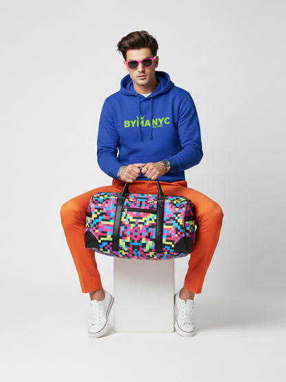 Sudadera orgánica unisex LOVE HARLEM – BYMANYC ® New York | Ropa urbana ética