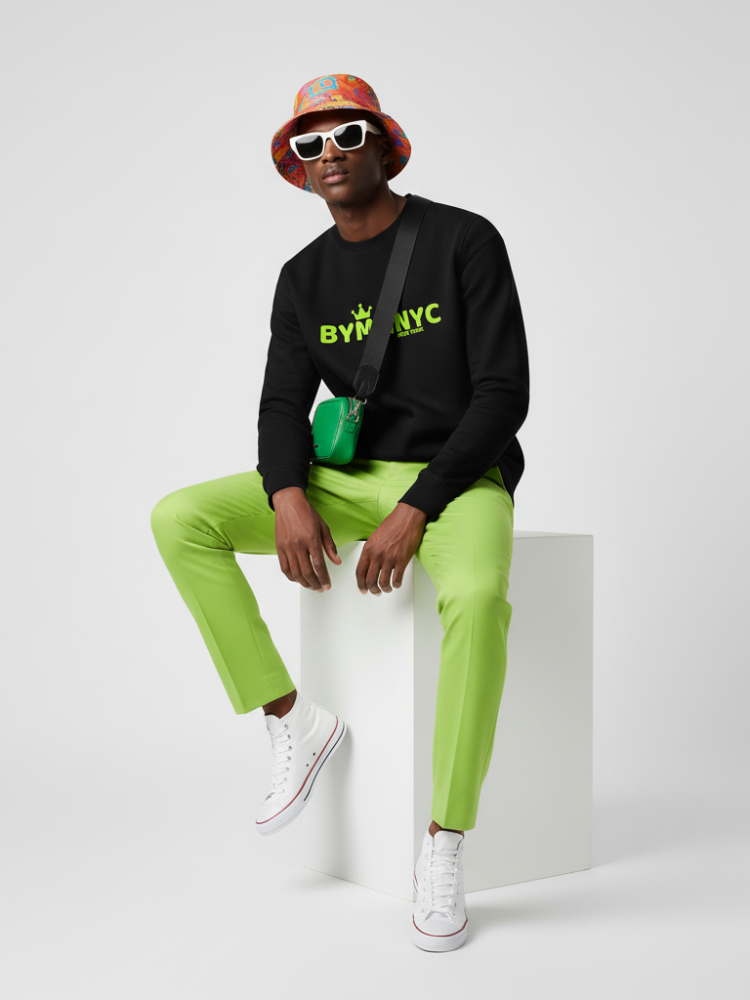 Sudadera orgánica unisex LOVE NYC – BYMANYC ® New York | Ropa urbana vegana