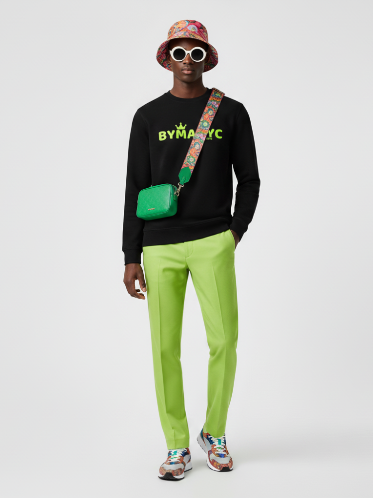 Sudadera orgánica unisex LOVE NYC – BYMANYC ® New York | Ropa urbana vegana