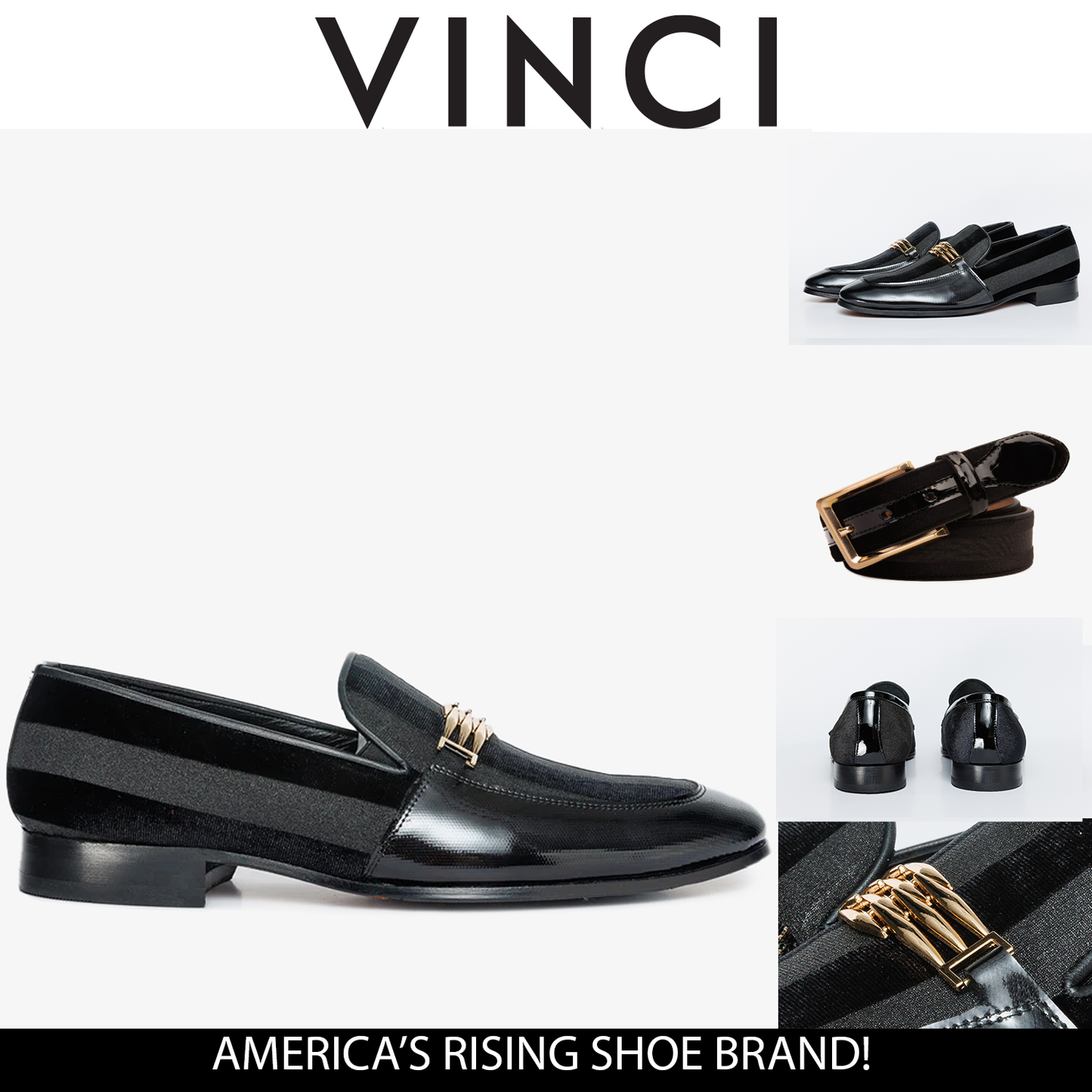 The Pontalto Leather Men Shoe Black Bit Loafer
