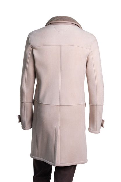 Kiton Zip-Up Lambskin-Shearling-Cashmere Coat
