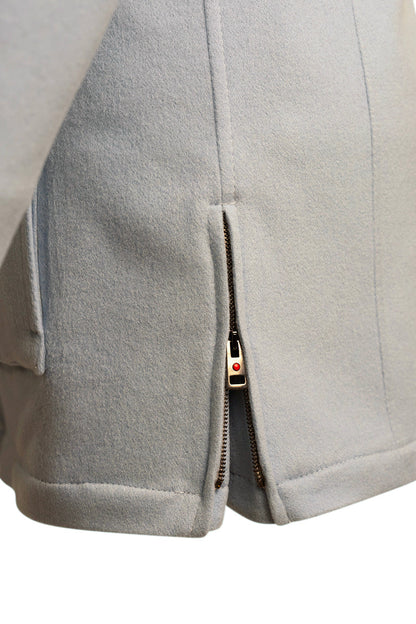 Kired by Kiton KONE Cashmere-Mink Fur Overcoat