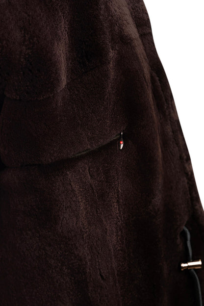 Kired by Kiton KONE Cashmere-Mink Fur Overcoat