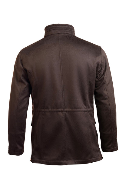 Kired by Kiton KONE Cashmere-Mink Fur Overcoat
