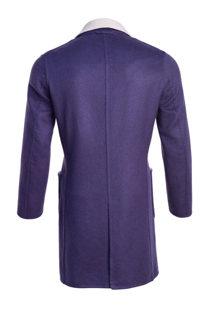 Kired by Kiton PARANA1 Cashmere Reversible Overcoat