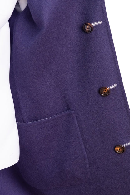 Kired by Kiton PARANA1 Cashmere Reversible Overcoat