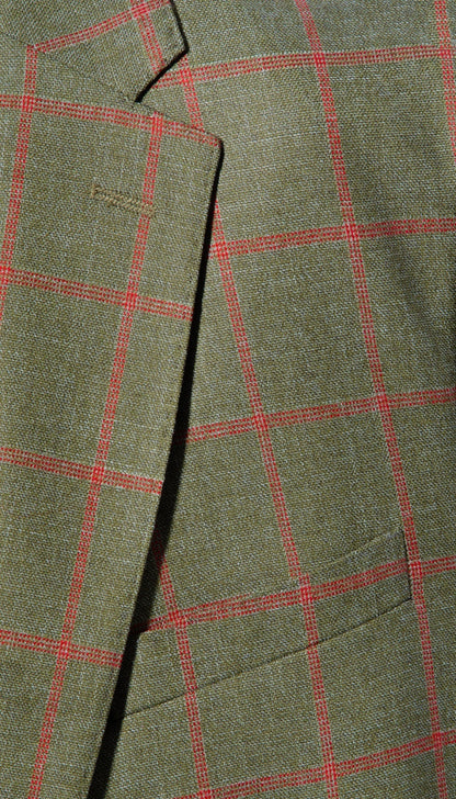 The Windsor Check Mens 2 Button Slim Fit Suit