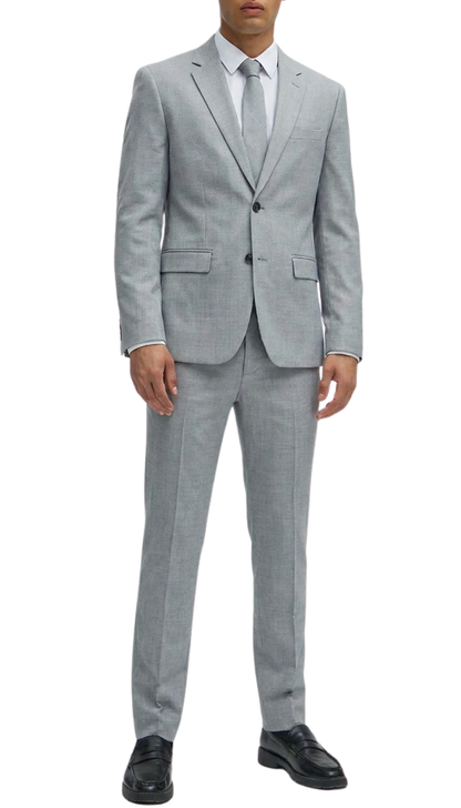 Ferrecci Nelson Men's 2 Button Slim Fit Notch Lapel Suit