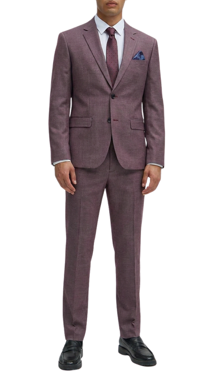 Ferrecci Nelson Men's 2 Button Slim Fit Notch Lapel Suit