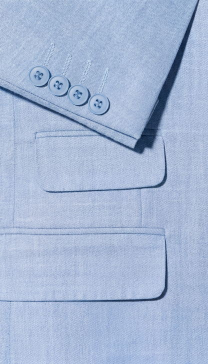 Rockford Peak Lapel Double Breasted Suit - Slim Fit