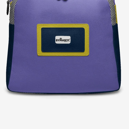 Urban Violet Vegan Backpack by BYMANYC ® New York – Made in Italy - My Men's Shop