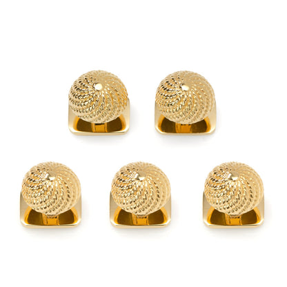 VDP 3D Colony Gold Stainless Studs - My Men's Shop