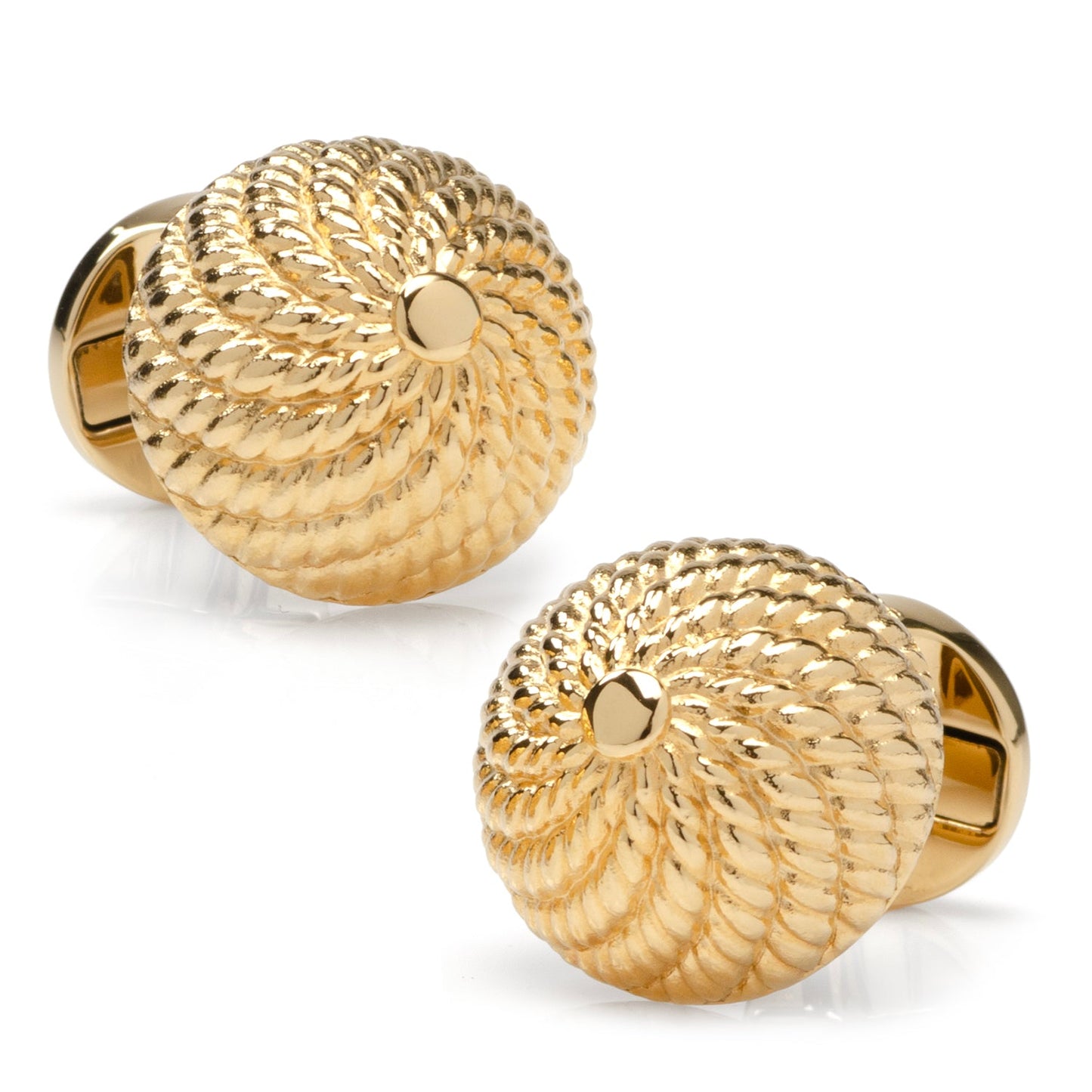 VDP 3D Colony Gold Stainless Cufflinks - My Men's Shop