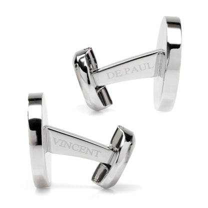 Conjunto de pendientes VDP de pavé de cristales blancos y negros