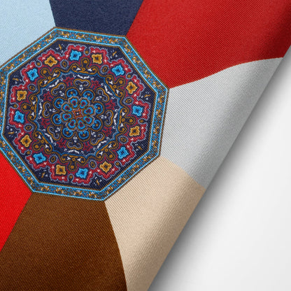 VDP Multi Colored Paisley Pocket Square - My Men's Shop