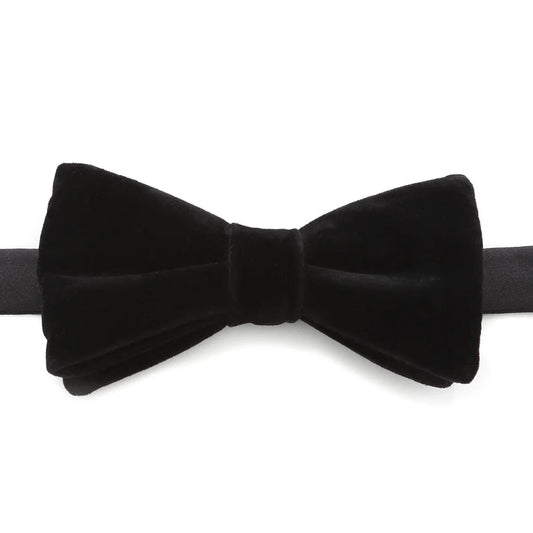 VDP Black Velvet Bow Tie - My Men's Shop