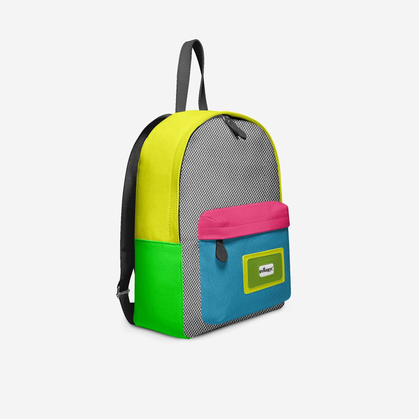 Mochila Vegana Brooklyn Pop de BYMANYC ® New York - Hecho a mano en Italia