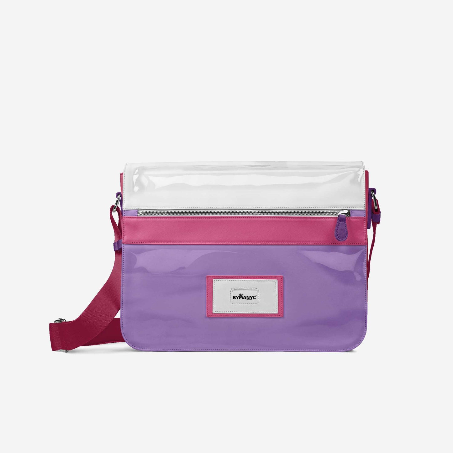 Bandolera Vegana de Diseño 16” | BYMANYC ® Lujo de Nueva York Ambiente de Milán