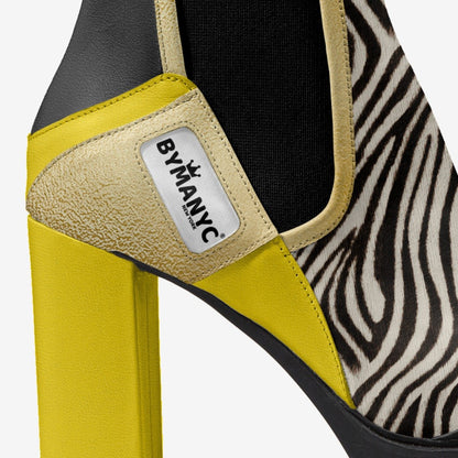 Bota Vegana Elástica de Diseño BYMANYC ® New York Urban Black