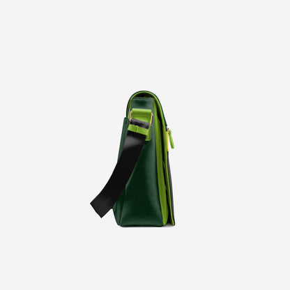 Bandolera ejecutiva vegana 16" | BYMANYC ® New York Fabricado en Italia