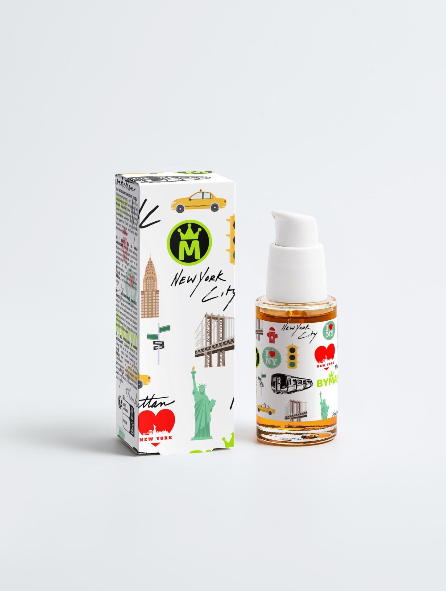 Potenciador antioxidante vegano de ginkgo Manhattan de BYMANYC ® Nueva York