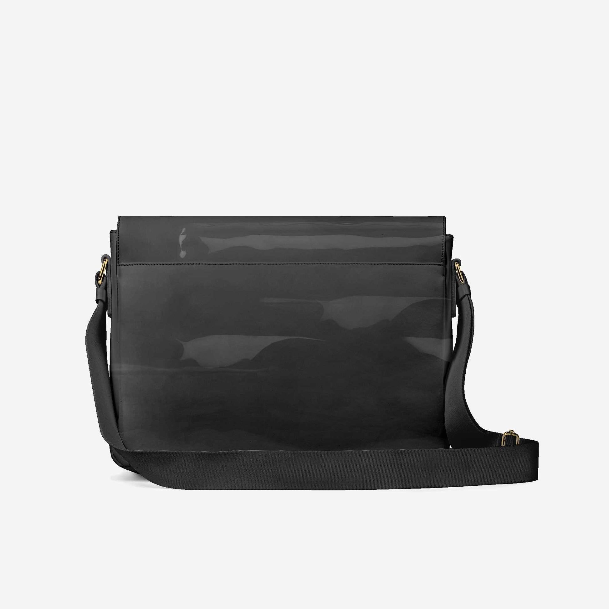 Vegan Gold Messenger Bag 16” | BYMANYC ® New York Luxe Metallic Edition - My Men's Shop