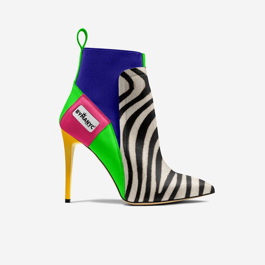 Vegan Heeled Shoe Women BYMANYC ® New York Chelsea Noir Edge - My Men's Shop