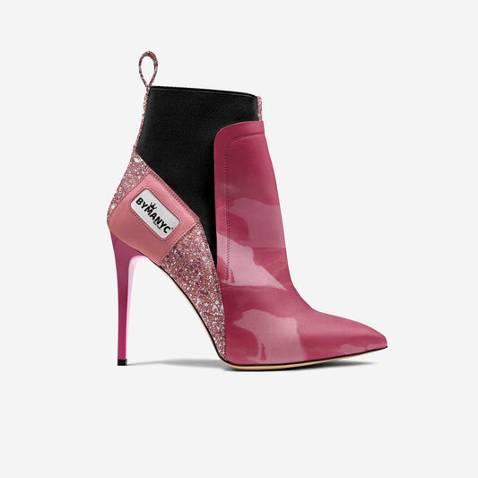 Vegan Heeled Shoe Women BYMANYC ® New York Soho Pink Blaze - My Men's Shop