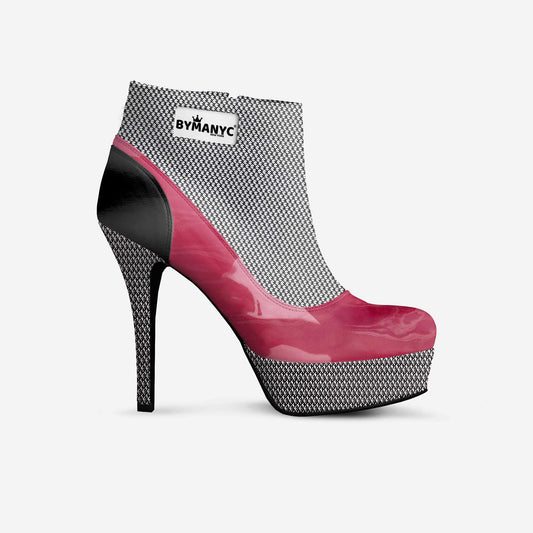 Vegan High Heel Ankle Boots BYMANYC® New York Luxe Black - My Men's Shop