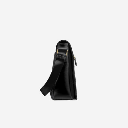 Vegan Luxe City Messenger Bag 16” | BYMANYC ® New York Milano Street Edge - My Men's Shop