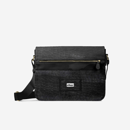 Vegan Luxe City Messenger Bag 16” | BYMANYC ® New York Milano Street Edge - My Men's Shop