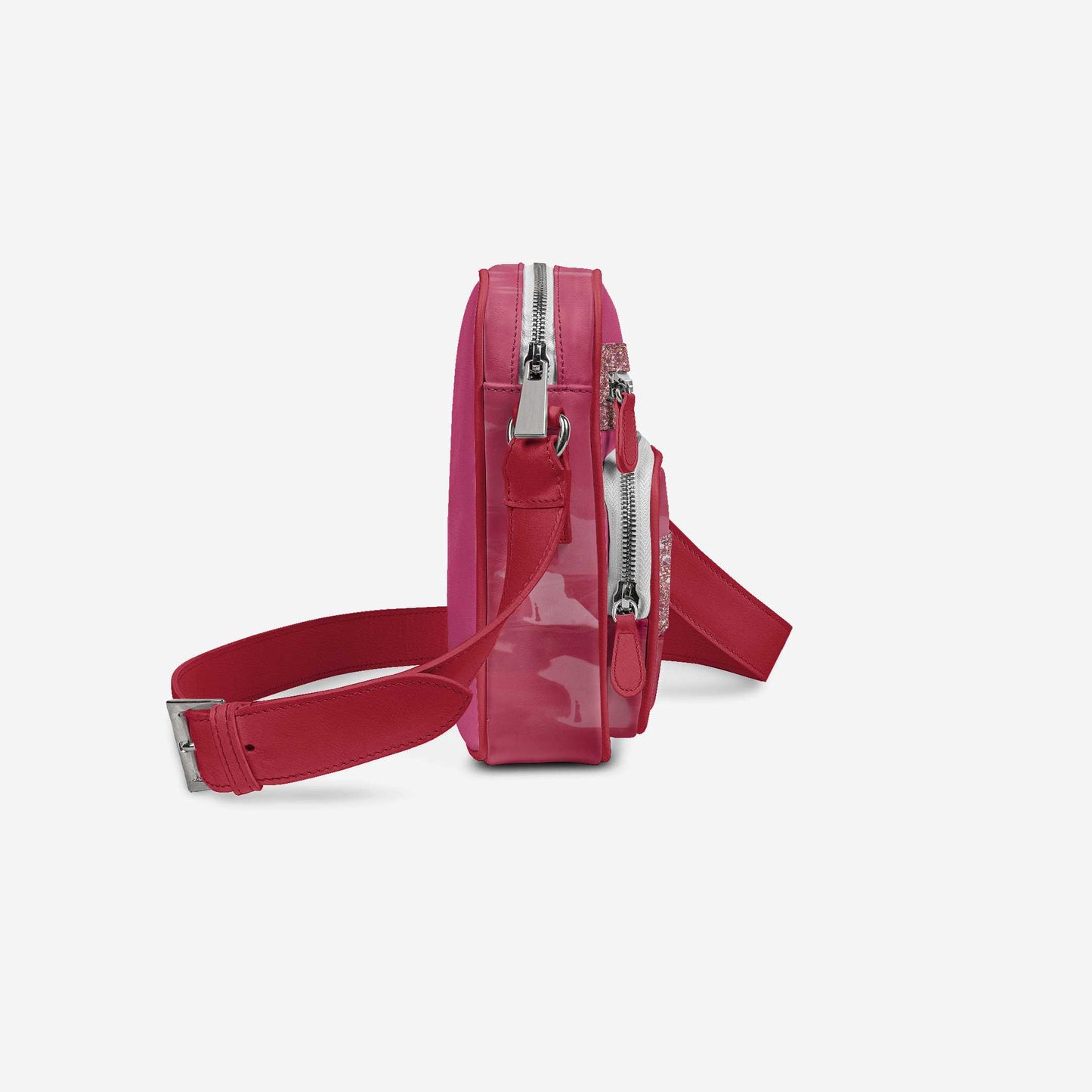 Vegan Pink Cross-Body Designer Shoulderbag | BYMANYC ® New York Luxury - My Men's Shop