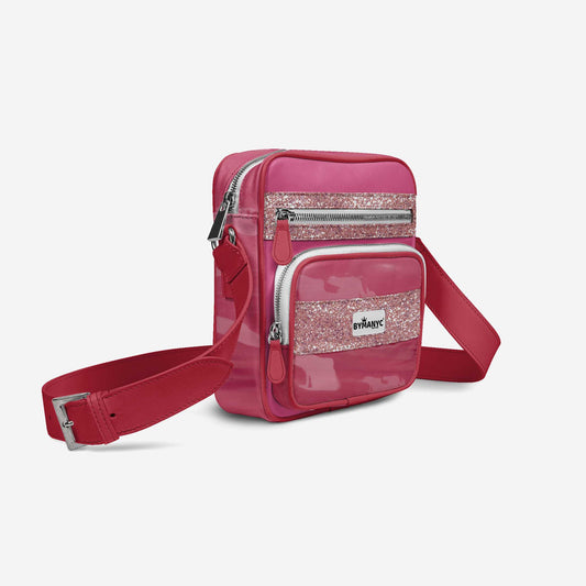 Vegan Pink Cross-Body Designer Shoulderbag | BYMANYC ® New York Luxury - My Men's Shop