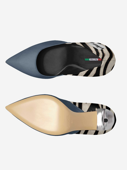 Zapatos de tacón de aguja veganos para mujer BYMANYC ® New York – HARLEM Noir Luxe