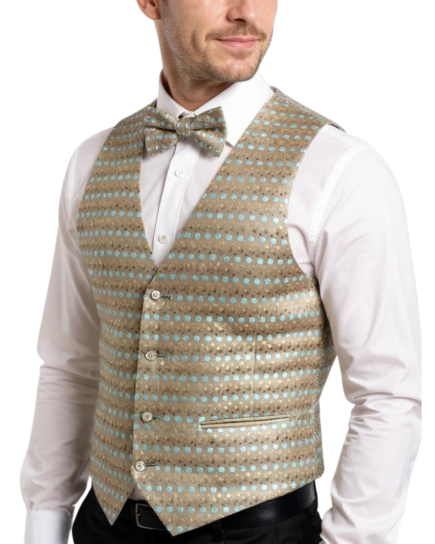 Ferrecci Mens Vest R Adjustable Vest Set