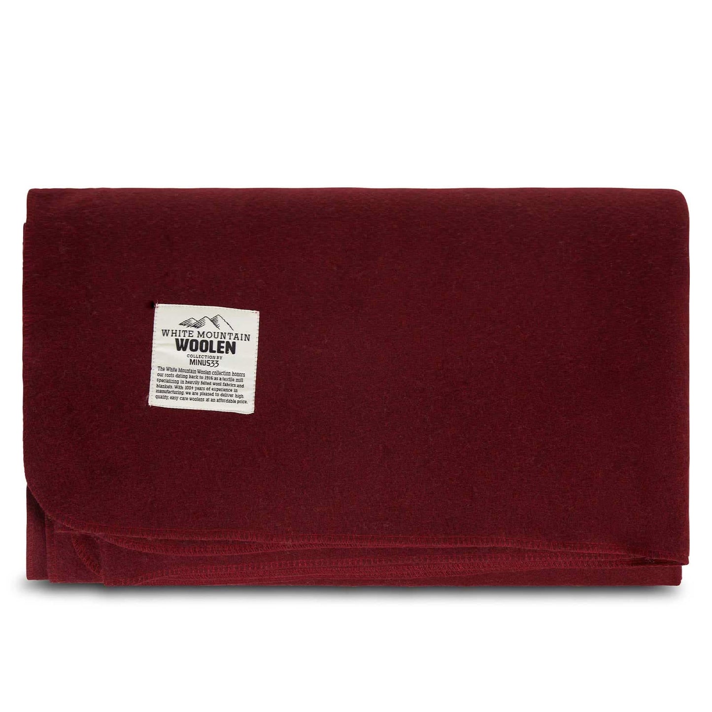 Manta de lana Wool Lodge - White Mountain Woolen