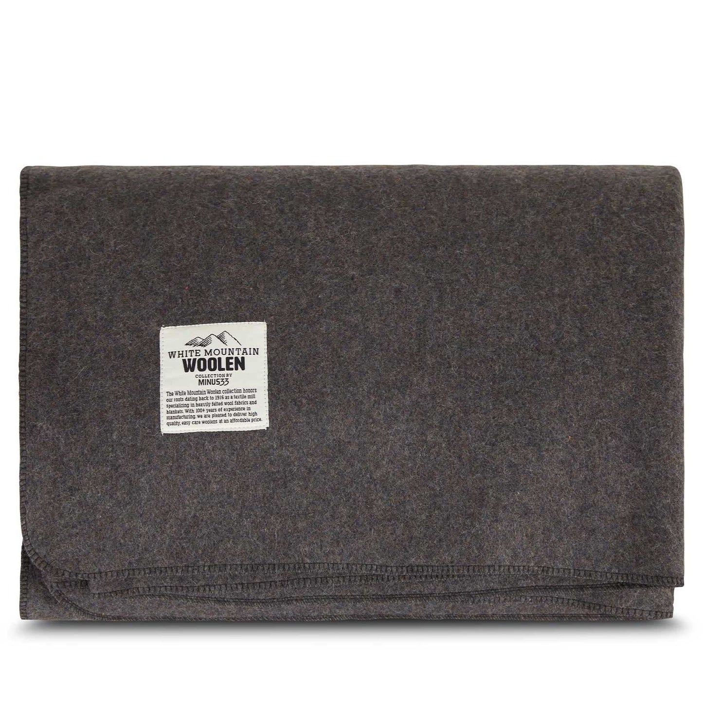 Manta de lana Wool Lodge - White Mountain Woolen