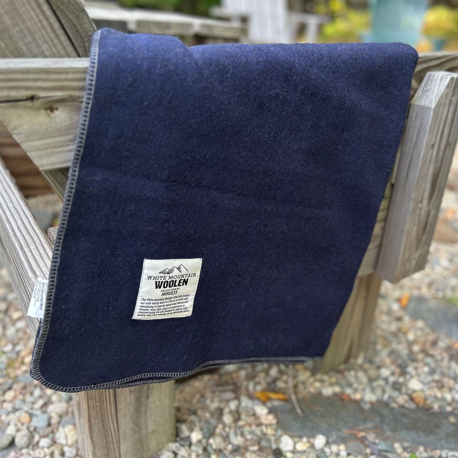 M33 - Lodge Twin Blanket White Mountain Woolen - My Men's Shop