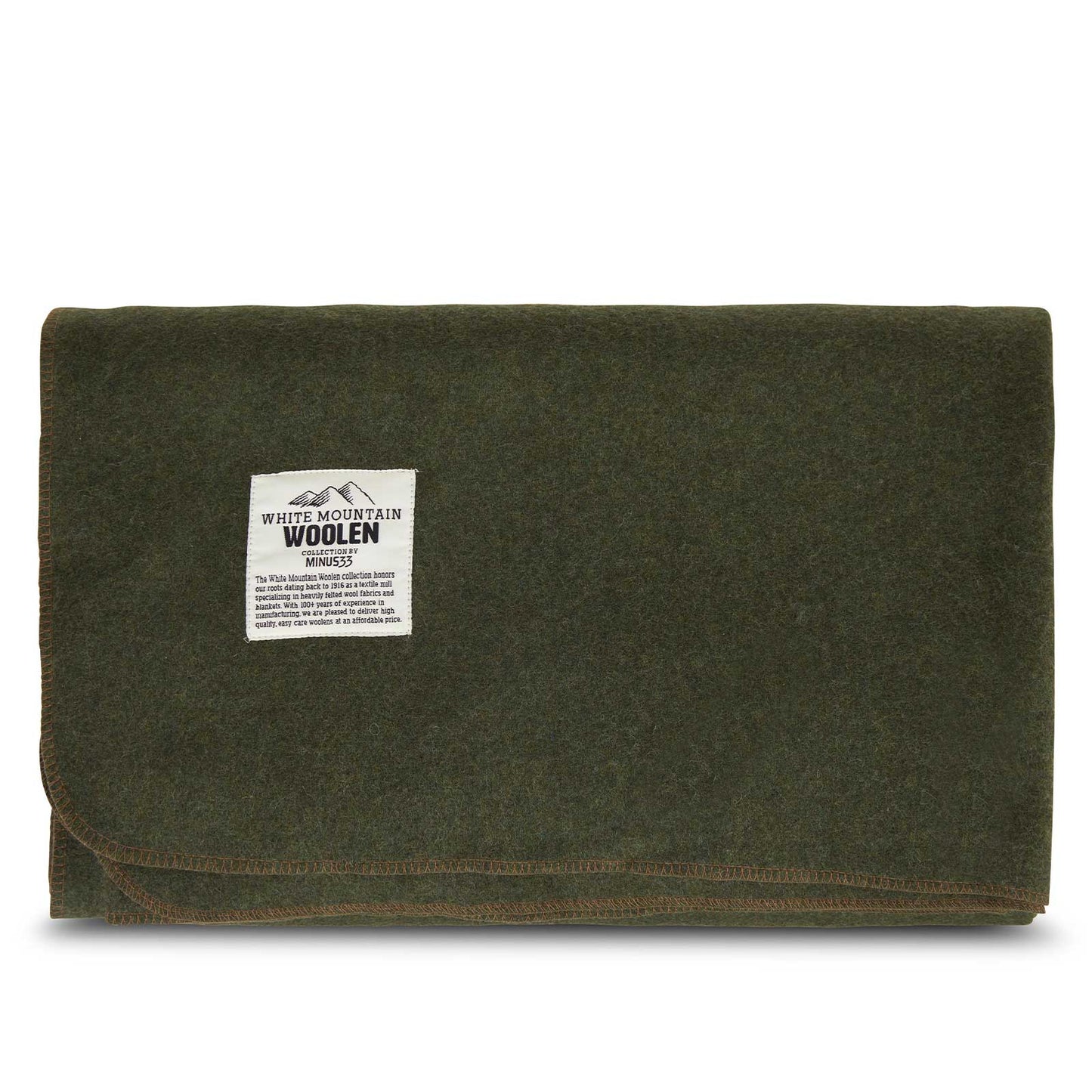 M33 - Lodge Twin Blanket White Mountain Woolen - My Men's Shop