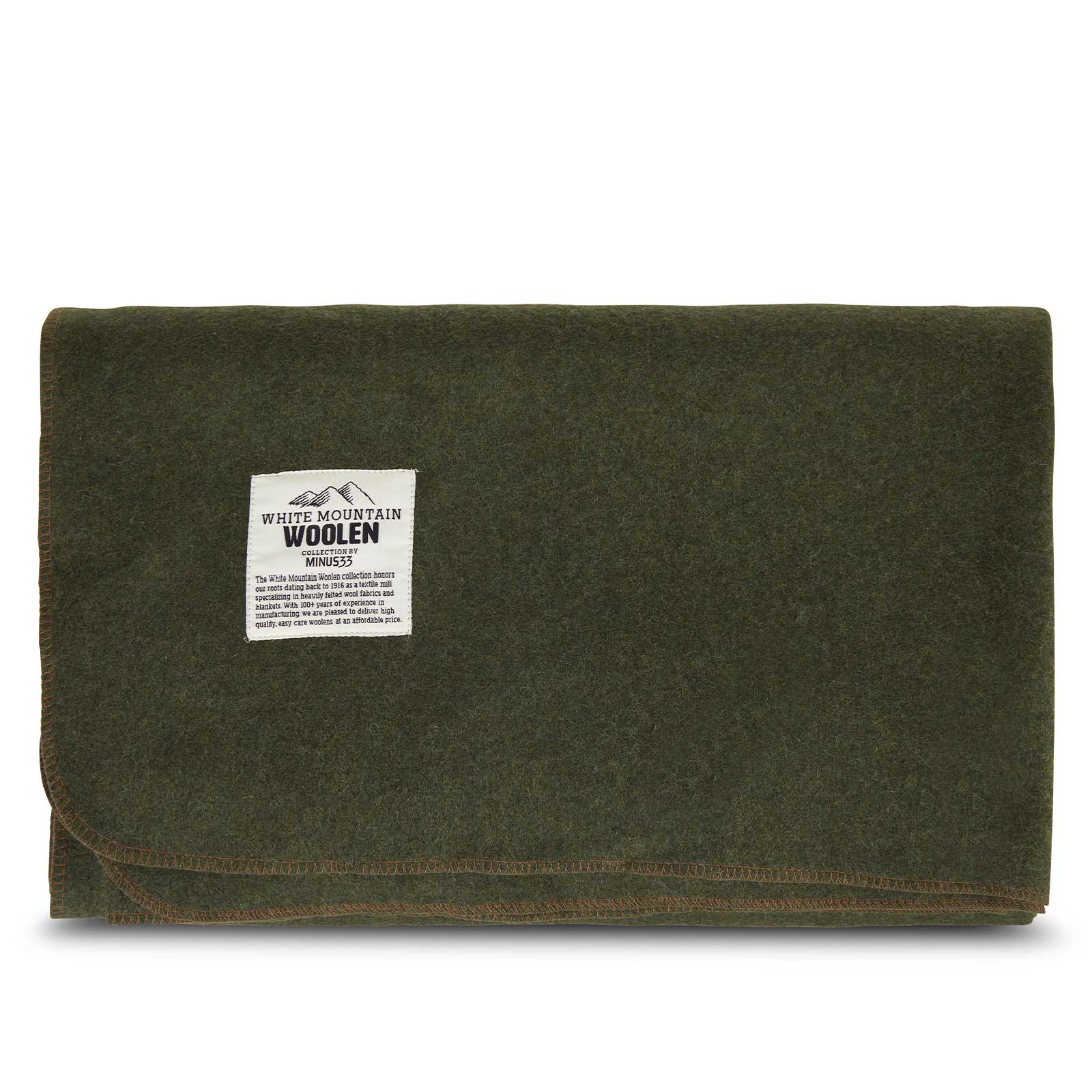 M33 - Lodge Twin Blanket White Mountain Woolen - My Men's Shop