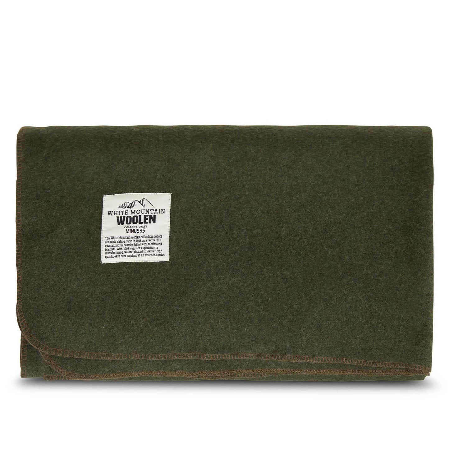 Manta de lana Wool Lodge - White Mountain Woolen