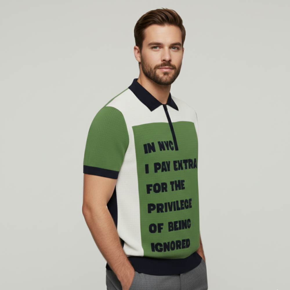 WALL STREET Cashmere Polo BYMANYC ® New York - My Men's Shop