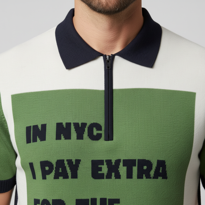 WALL STREET Cashmere Polo BYMANYC ® New York - My Men's Shop