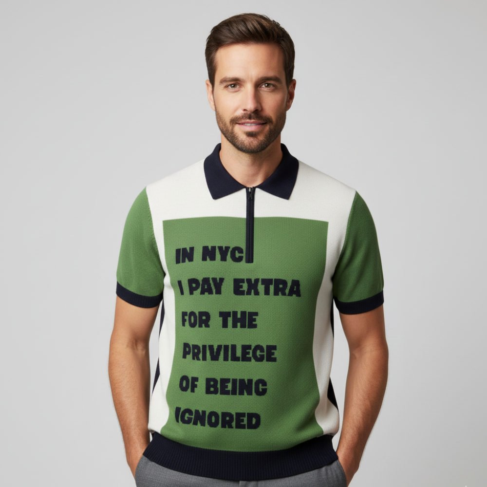 WALL STREET Cashmere Polo BYMANYC ® New York - My Men's Shop
