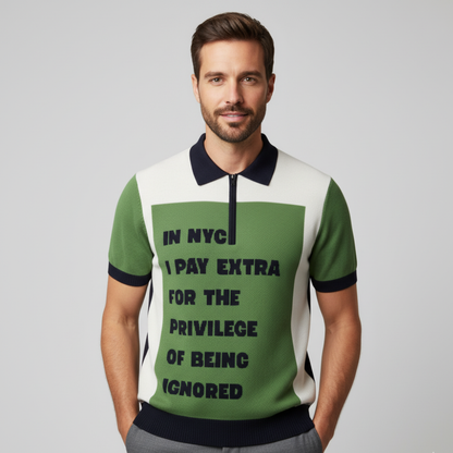 WALL STREET Cashmere Polo BYMANYC ® New York - My Men's Shop